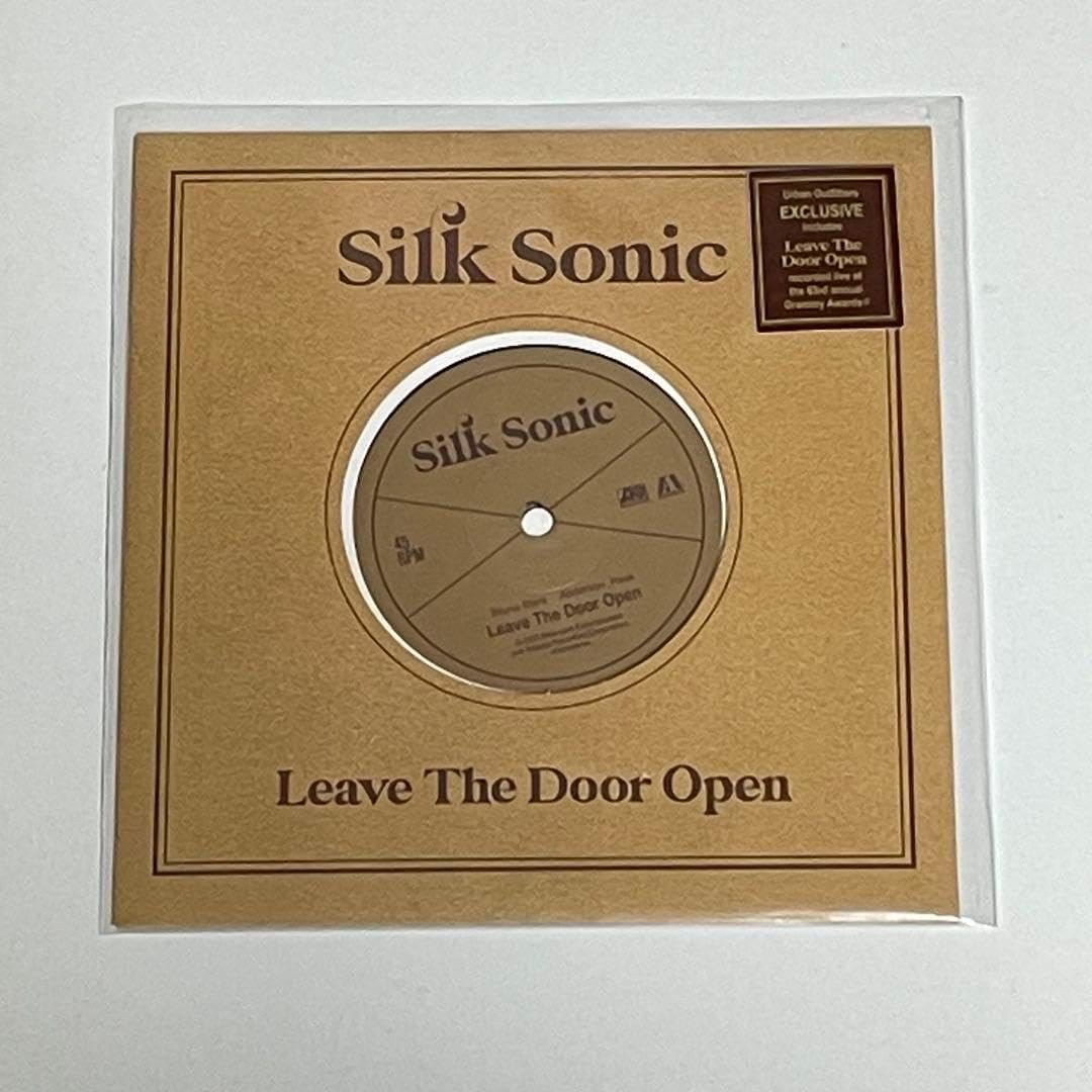 Silk Sonic/Leave The Door Open 7インチ LEAVE THE DOOR OPEN / LEAVE